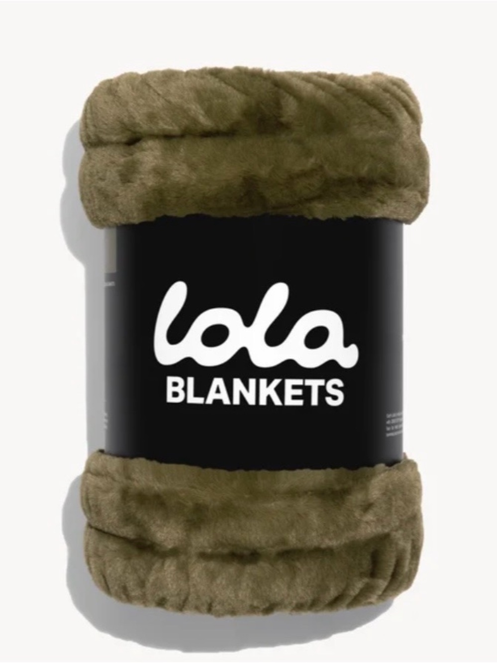 Lola Blankets/Pine Shadow/Size L/Faux Fur Throw/Blanket/NWT! NIB! SEALED! NEW!!! - Picture 3 of 15